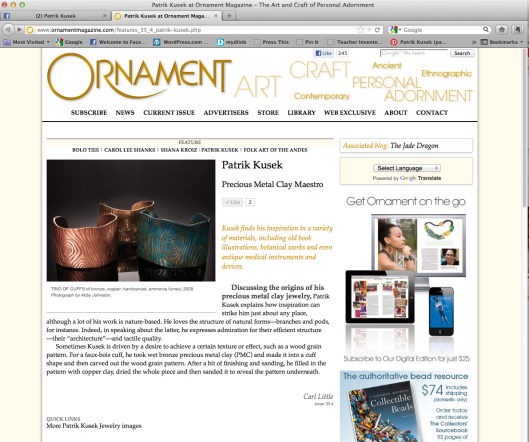 Ornament Magazine Featured Artist Patrik Kusek, , Patrick Kusek
